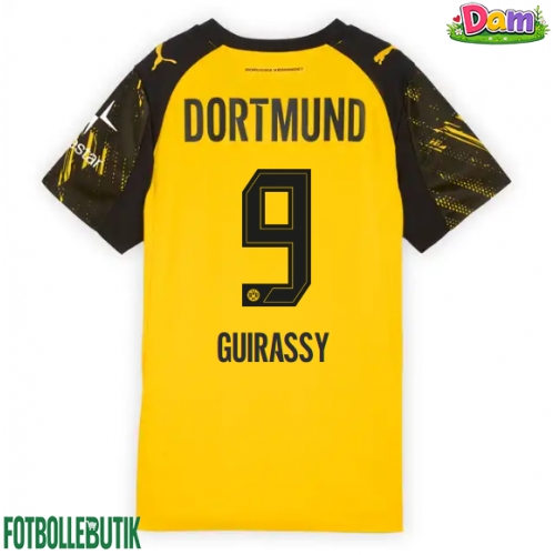 Borussia Dortmund Serhou Guirassy #9 Hemmatröja Kvinnor 2025-26 Kortärmad